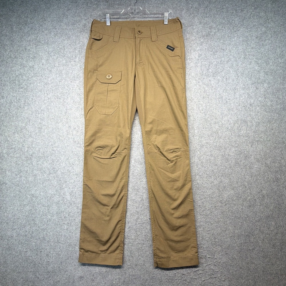 Beyond Clothing K5 Makers Cargo Pant Brown Ripstop Mens Size 30 (Fits 31x34)